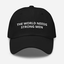 Load image into Gallery viewer, Strong Men Baseball Hat - Black