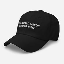 Load image into Gallery viewer, Strong Men Baseball Hat - Black