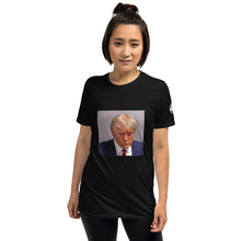 Load image into Gallery viewer, Trump Mugshot Short-Sleeve T-Shirt