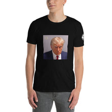 Load image into Gallery viewer, Trump Mugshot Short-Sleeve T-Shirt