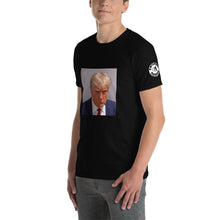 Load image into Gallery viewer, Trump Mugshot Short-Sleeve T-Shirt