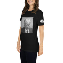 Load image into Gallery viewer, Trump’s Mugshot Short-Sleeve T-Shirt