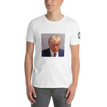 Load image into Gallery viewer, Trump Mugshot Short-Sleeve T-Shirt