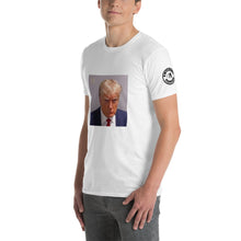 Load image into Gallery viewer, Trump Mugshot Short-Sleeve T-Shirt