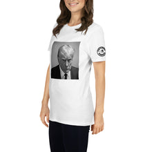 Load image into Gallery viewer, Trump’s Mugshot Short-Sleeve T-Shirt