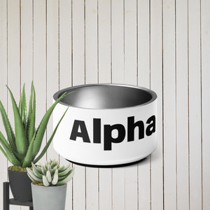Alpha Dog Pet bowl
